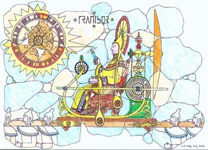 Larger picture of His Divine Highness the Tranibor, Emperor of Matebia